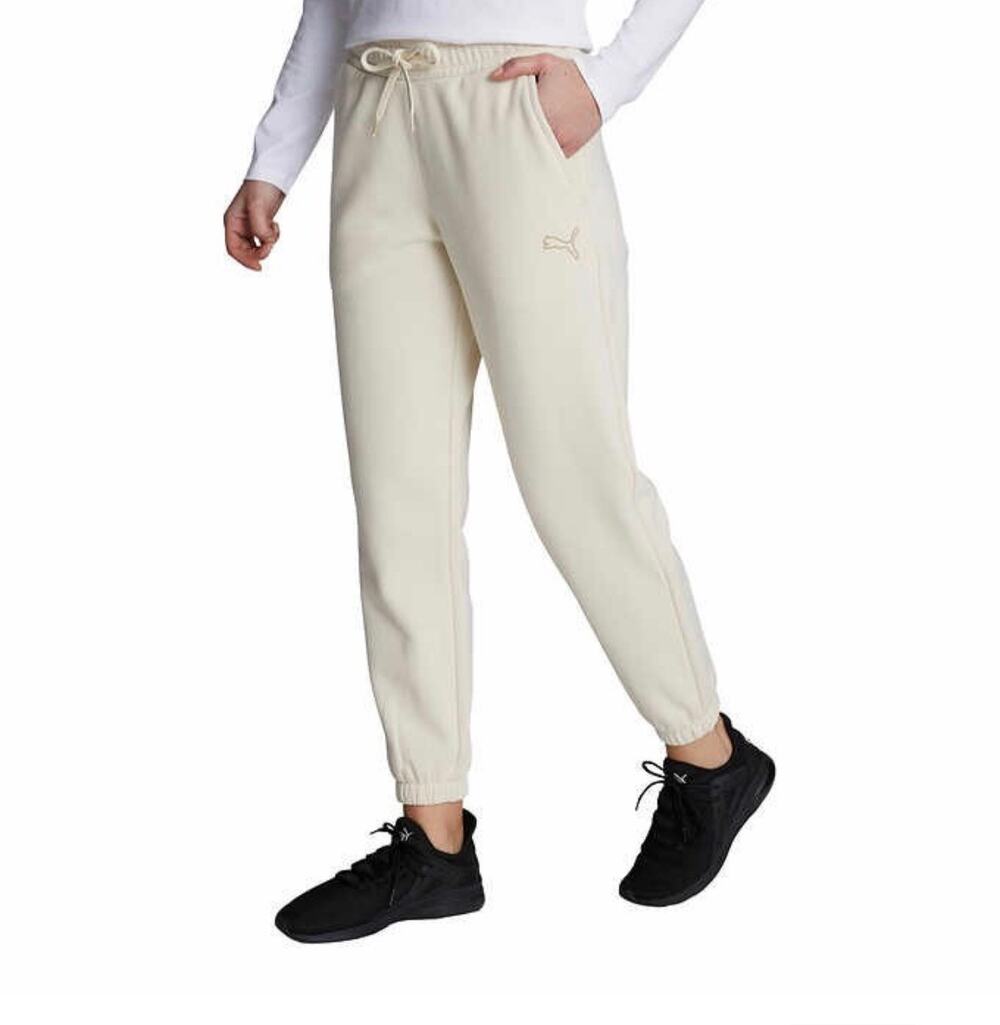Puma Ideal Heavyweight Jogger Sweatpants Alpine Snow M